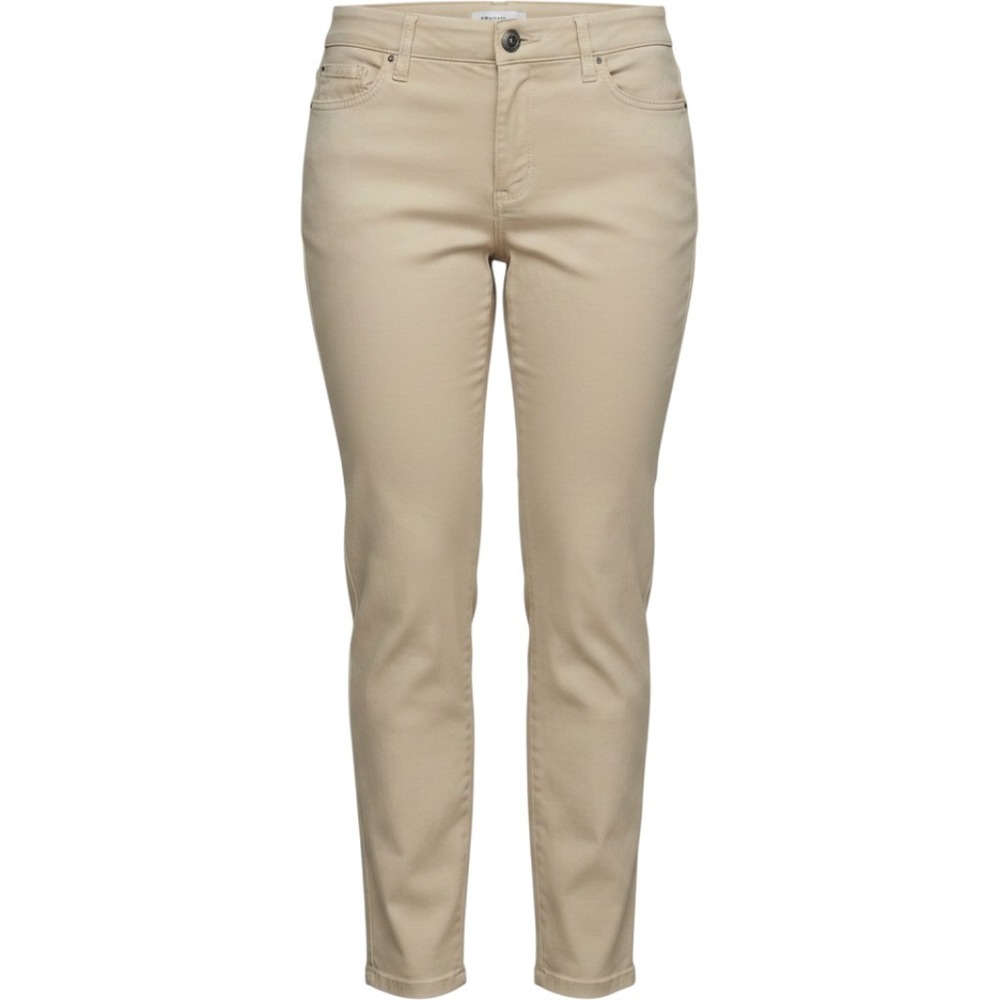 Old Navy High-Rise Pixie Skinny Pants Womens 14 Tan Khaki Ankle Chino Trousers